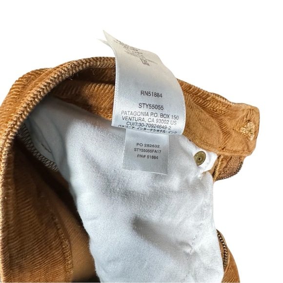 PATAGONIA Everyday Fitted Organic Cotton Corduroy Pants in bence brow - Picture 11 of 14